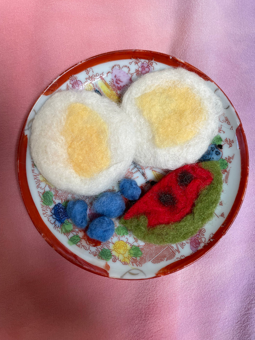 The Play Cafe - Wet Felting WITH Young Children!  Menu - Breakfast!   Begins May 19
