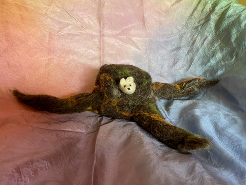 Props for a Shelter Story Puppet Show - Hollow Stump and Mouse