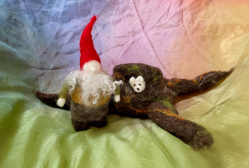 Shelter Story for Puppetry - Hollow Stump, Mouse, and Old Gnome