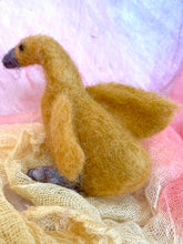 The  Golden Goose Wool Table Puppet - Waldorf Puppetry for Early Childhood