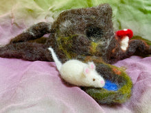 Props for a Shelter Story Puppet Show - Hollow Stump and Mouse
