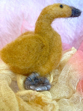 The  Golden Goose Wool Table Puppet - Waldorf Puppetry for Early Childhood