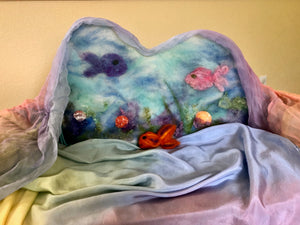 Mini Puppet Boot Camp Online - An Immersion into the Art of Creating  Needle-Felted Puppet Stage Backdrops and Presentation of an Ocean Tale.  Available Anytime!